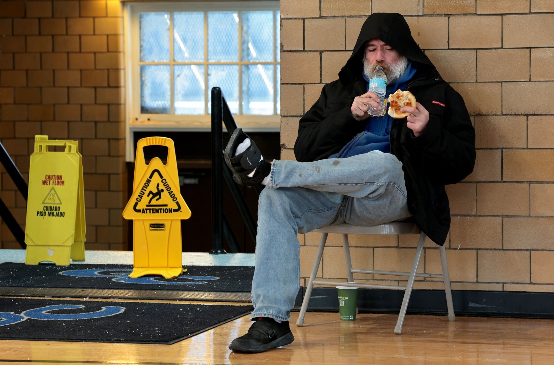 Finding shelter in the city after the storm